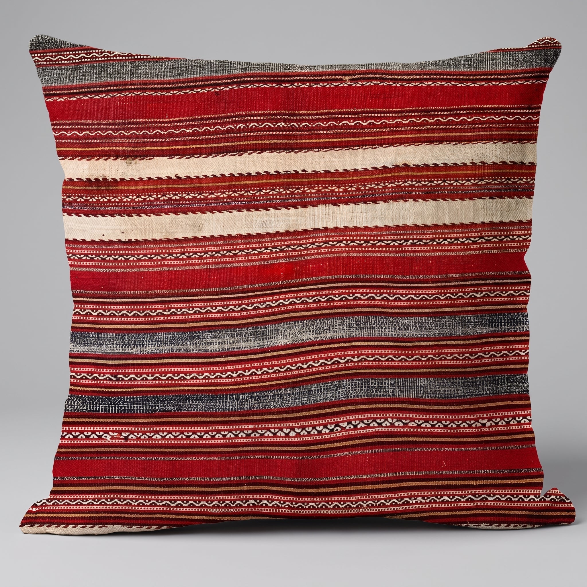 Kelim-Kissenbezug mit geometrischem ethnischem Muster - Chair & Sofa Cushion Covers - Mesa - Voldeva