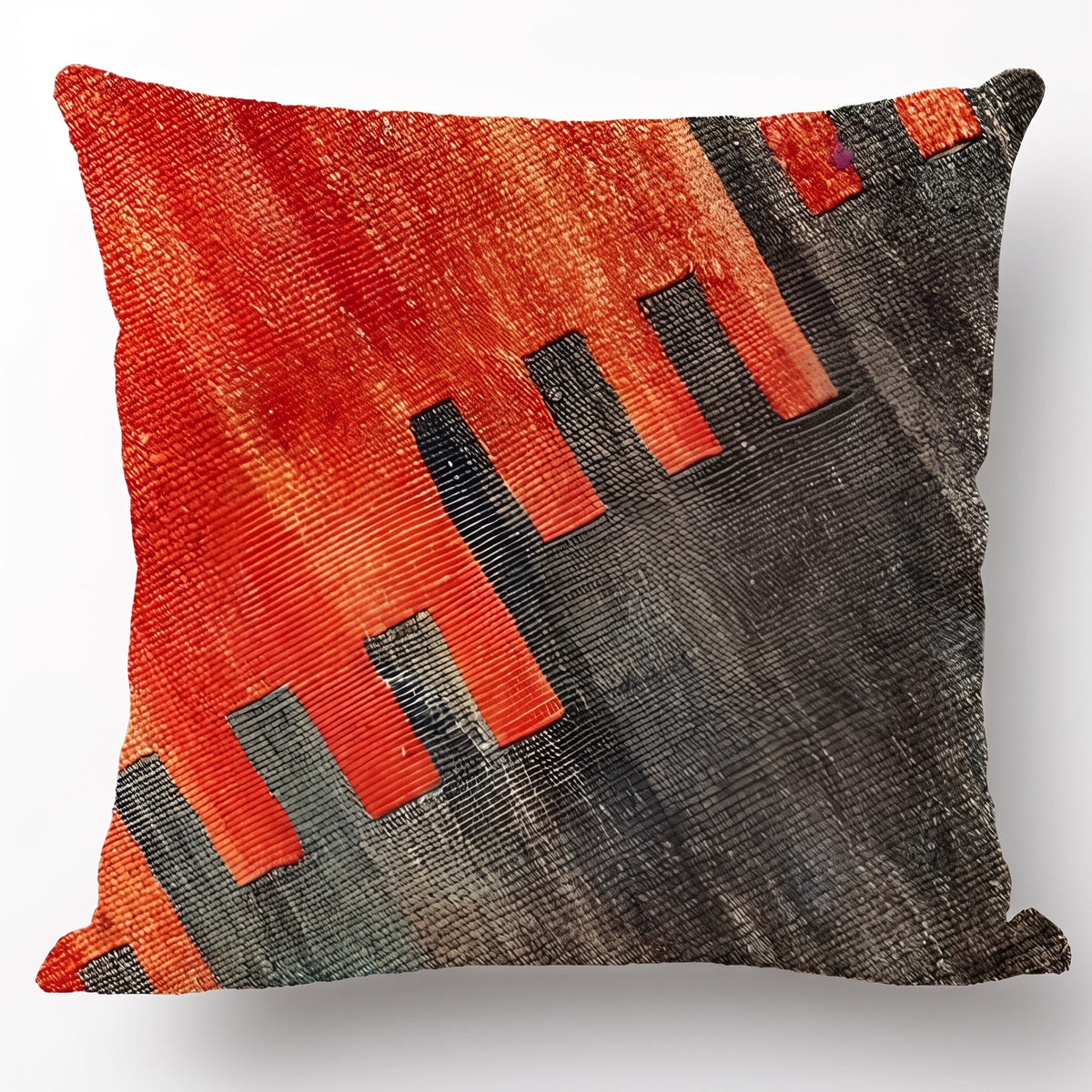 Kelim-Kissenbezug mit geometrischem ethnischem Muster - Chair & Sofa Cushion Covers - Flint - Voldeva