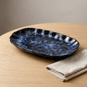 Keramikgeschirr mit reaktiver Glasur - Geschirr - Fischteller (30.48 cm) - Voldeva