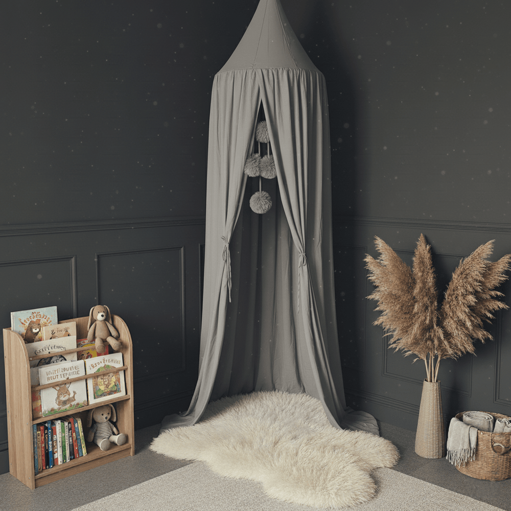 Kinderzimmer Baldachin Lesezelt - Kinder - Sonnensegel - Voldeva