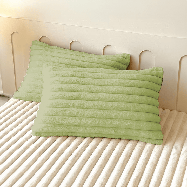 Kissenbezug mit Rippenstruktur - Kissenbezug - Voldeva