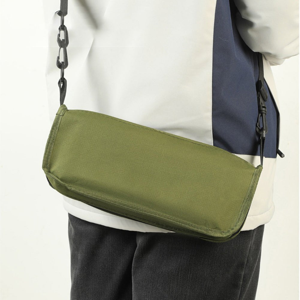 Klapphocker mit integrierter Tasche - Hocker - Schwarz - Voldeva