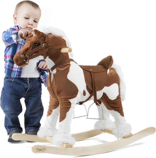 Klara – Premium Schaukelpferd für Kleinkinder - Rocking Horse - Voldeva