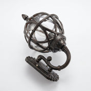 Klassische Außenwandlampe im Globe - Laternen - Stil - Wandleuchte - Bronze - Voldeva