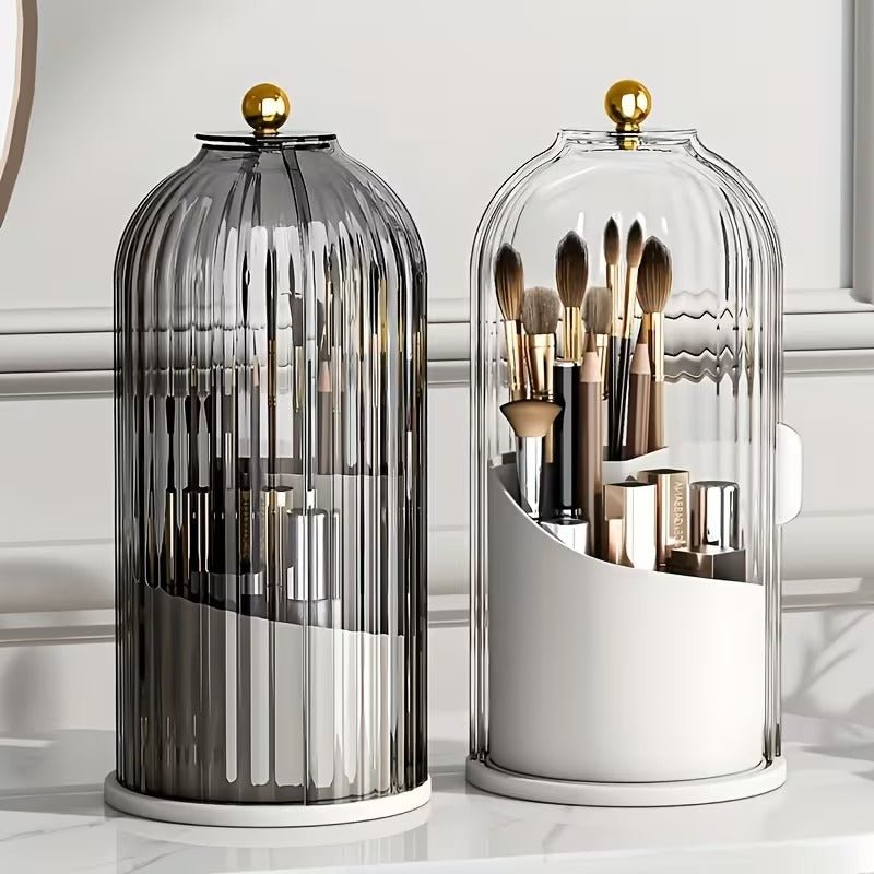 Kosmetik Organizer Mit 360° Drehung Für Pinsel Und Make - up - Veranstalter - Schwarz - Voldeva