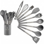 Küchenhelfer - Set Für Effizientes Kochen Und Backen - Besteckset - Grau - Voldeva