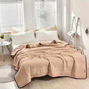 Kühlung Bettdecke Mit Atmungsaktiver Textur - Decke - Beige - Voldeva