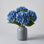 Künstlicher Hortensien Blumenstrauß Heimdekoration - Kunstblumen - Blau - Voldeva