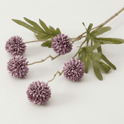 Kunstblumen Allium Zweig Heimdekoration - Kunstblumen - Lila - Voldeva