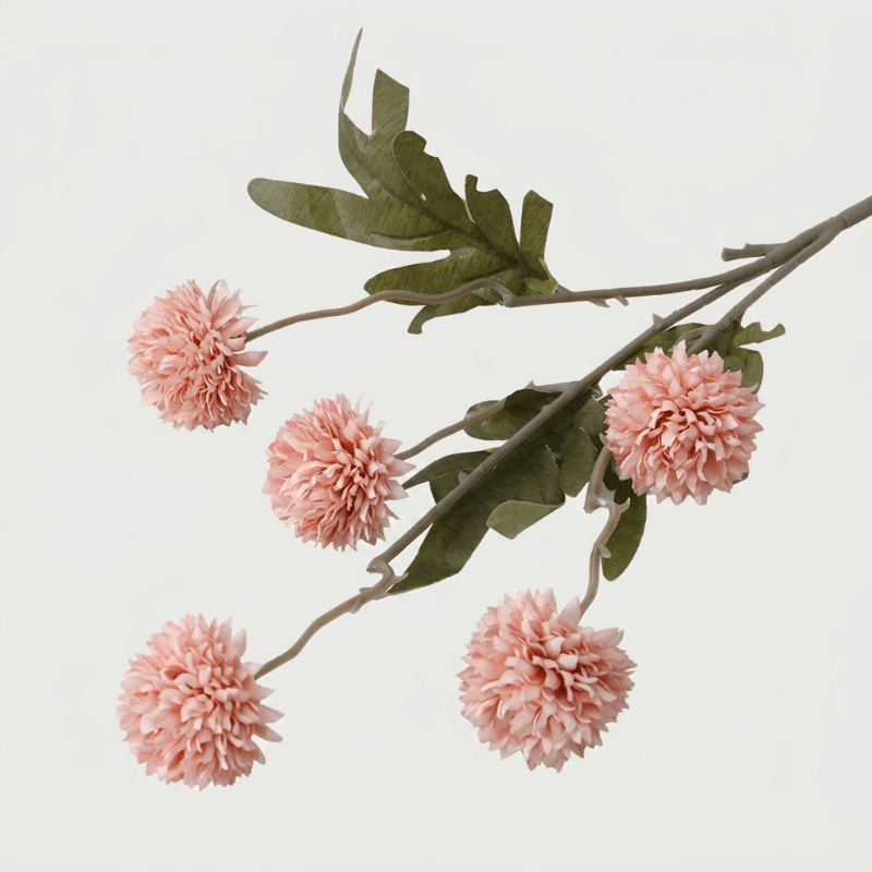 Kunstblumen Allium Zweig Heimdekoration - Kunstblumen - Rosa - Voldeva