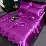 Langlebiges Bettwäsche - Set mit glänzender Oberfläche - Bettwäsche - Set - Olivgrün - Voldeva