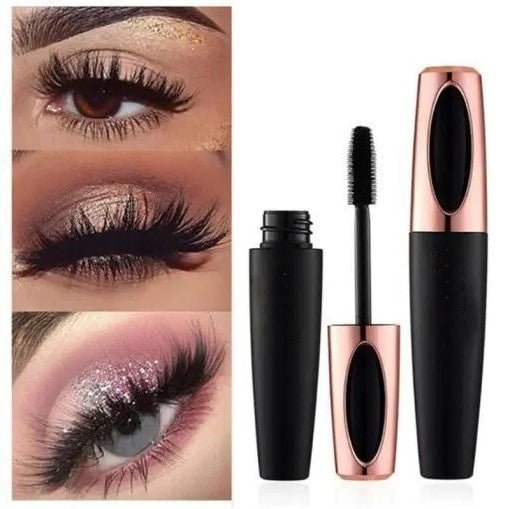 LashLux - 4D Seidenfaser Wimpern Mascara wasserdicht, lange Wimpern - 4D Silk Fiber Lash Lengthening Waterproof Mascara - Voldeva