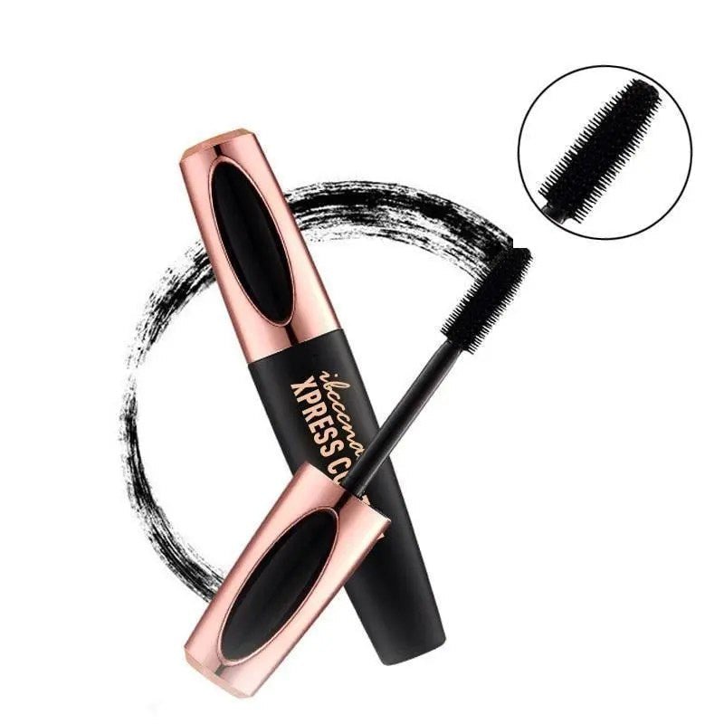 LashLux - 4D Seidenfaser Wimpern Mascara wasserdicht, lange Wimpern - 4D Silk Fiber Lash Lengthening Waterproof Mascara - Voldeva