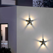 LED - Außenwandleuchte in dekorativer Form - LED - Dekorationslichter - Seestern - Voldeva