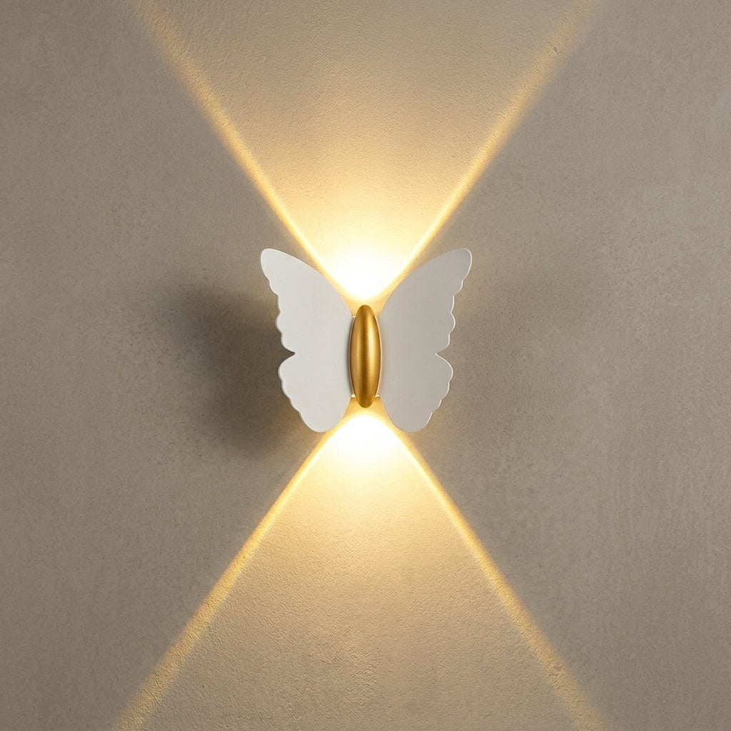 LED - Außenwandleuchte in dekorativer Form - LED - Dekorationslichter - Schmetterling - Voldeva