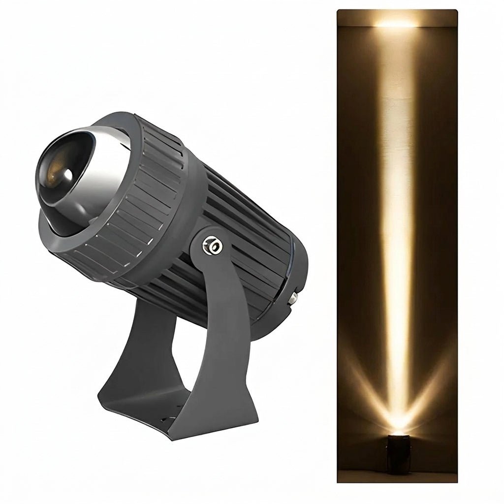 LED Bodeneinbaustrahler für Fassaden Uplight Beleuchtung - Wandleuchte - Warmweiß - Voldeva