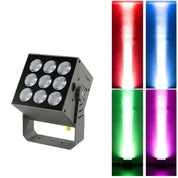 LED Bodeneinbaustrahler für Fassaden Uplight Beleuchtung - Wandleuchte - Rot - Voldeva