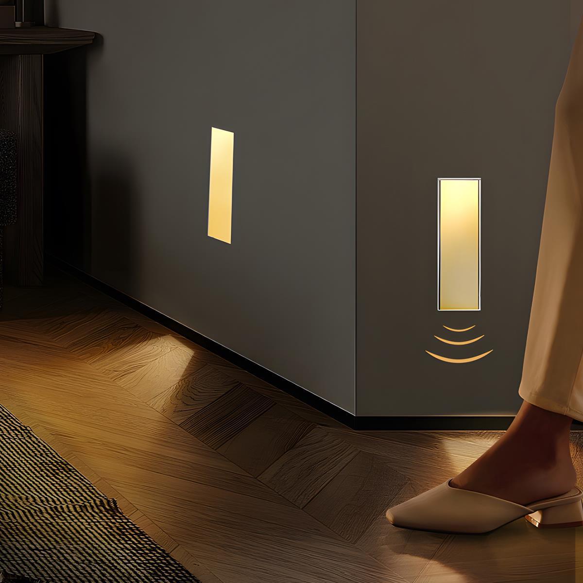 LED Einbauleuchte mit Bewegungssensor - LED - Dekorationslichter - Warmweiß - Voldeva