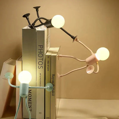 LED - Lampe - Helle, Ambiente - Beleuchtung aus Glas - Table Lamp - Voldeva