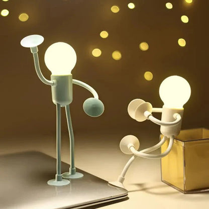 LED - Lampe - Helle, Ambiente - Beleuchtung aus Glas - Table Lamp - Voldeva