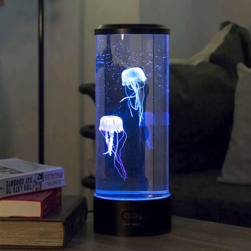 LED Quallenlampe für entspannende Atmosphäre - Tischlampe - Voldeva