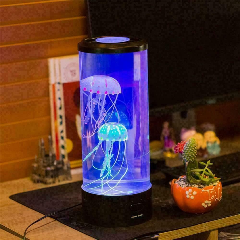 LED Quallenlampe für entspannende Atmosphäre - Tischlampe - Voldeva