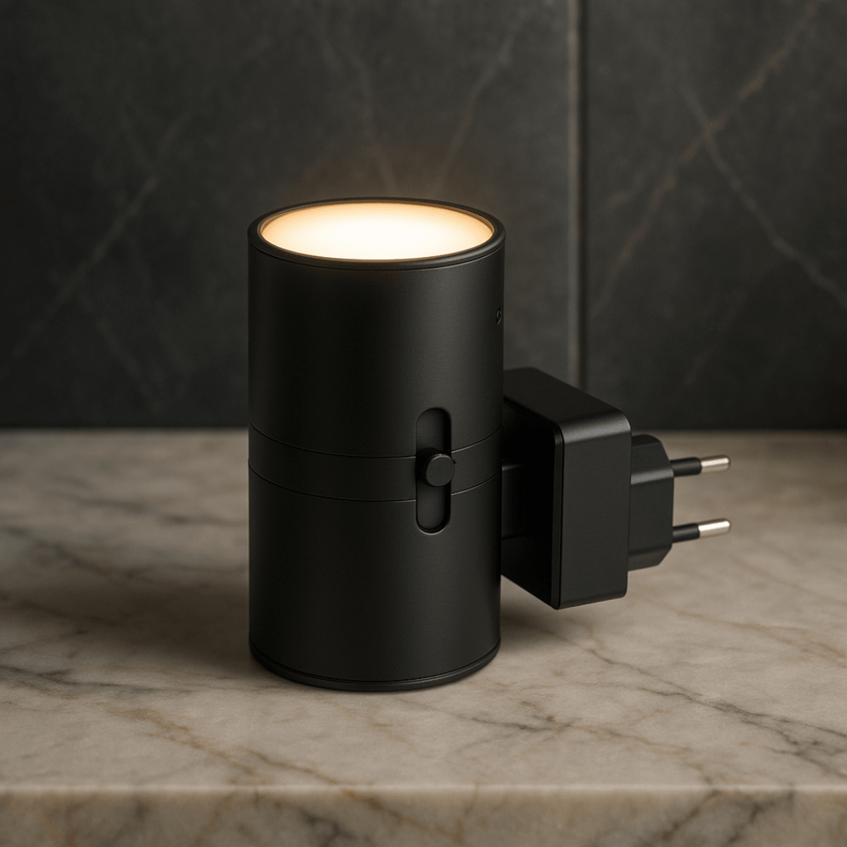 LED Steckdosenleuchte mit Auf- und Abwärtslicht Zylinderform - Wall Light Fixtures - Voldeva