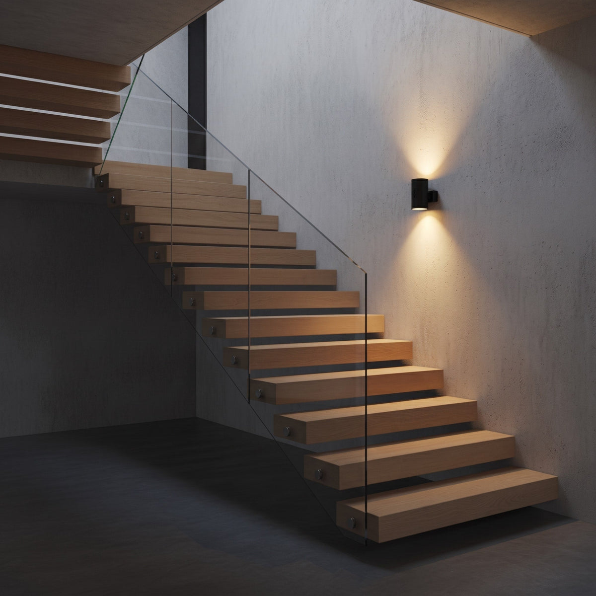 LED Steckdosenleuchte mit Auf- und Abwärtslicht Zylinderform - Wall Light Fixtures - Voldeva