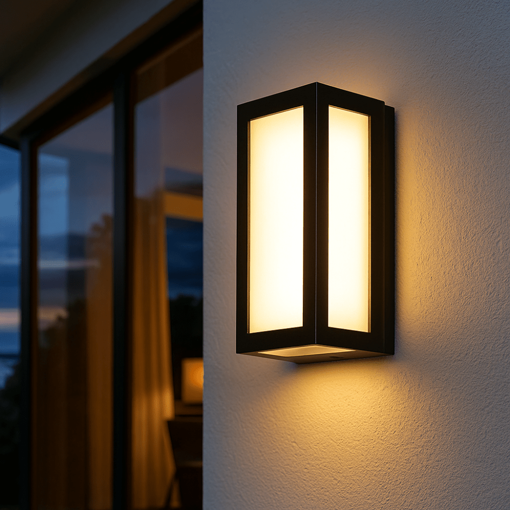 LED Wandleuchte Außen Mit Bewegungsmelder Für Garten Und Terrasse - Wandleuchten - Neutralweiß 4000K - Voldeva