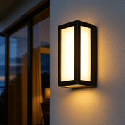LED Wandleuchte Außen Mit Bewegungsmelder Für Garten Und Terrasse - Wandleuchten - Neutralweiß 4000K - Voldeva