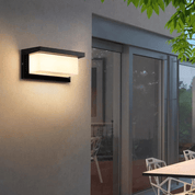 LED Wandleuchte Außen Mit Bewegungsmelder Für Garten Und Terrasse - Wandleuchten - Neutralweiß 4000K - Voldeva