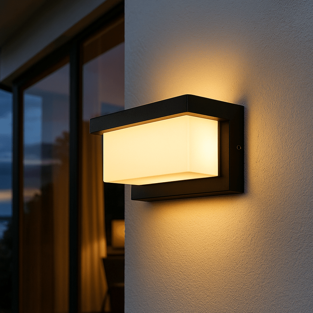 LED Wandleuchte Außen Mit Bewegungsmelder Für Garten Und Terrasse - Wandleuchten - Neutralweiß 4000K - Voldeva