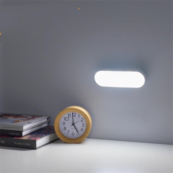 LED Wandleuchte mit Bewegungsmelder Wiederaufladbar Energiesparend Innen Außen - Appliques murales - Voldeva