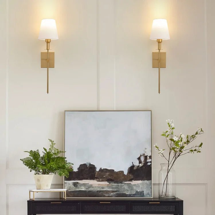 LED Wandleuchte Wiederaufladbar Kabellos Innen Modern 2er - Set Wohnzimmer - Wall lamp - Voldeva