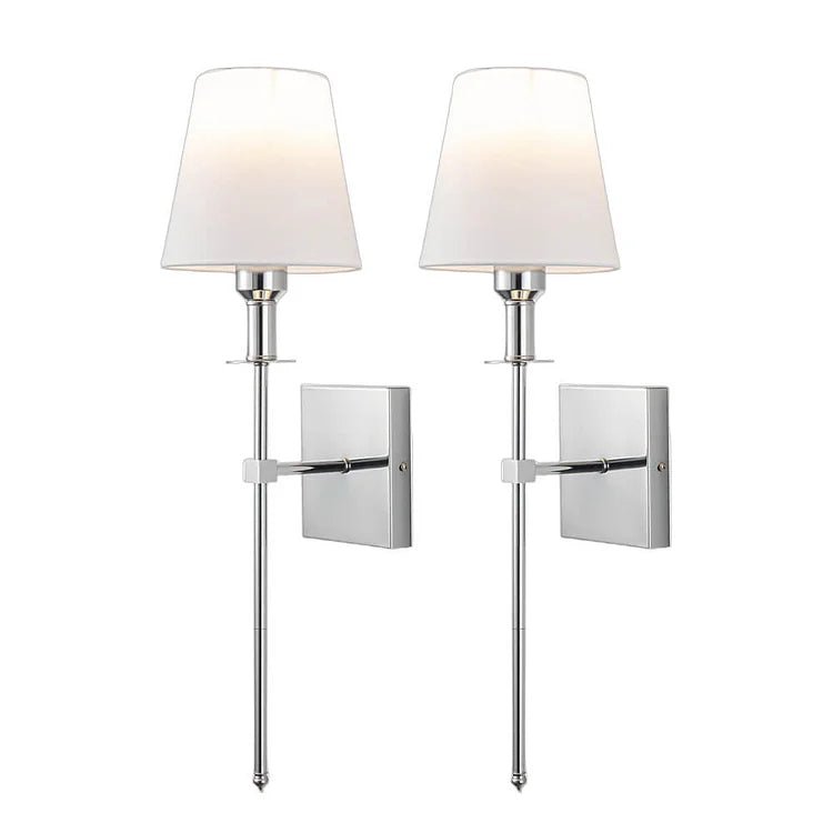 LED Wandleuchte Wiederaufladbar Kabellos Innen Modern 2er - Set Wohnzimmer - Wall lamp - Voldeva