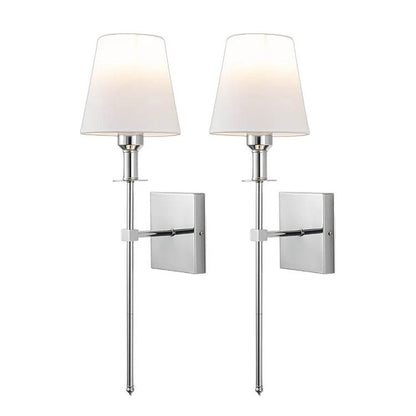 LED Wandleuchte Wiederaufladbar Kabellos Innen Modern 2er - Set Wohnzimmer - Wall lamp - Voldeva