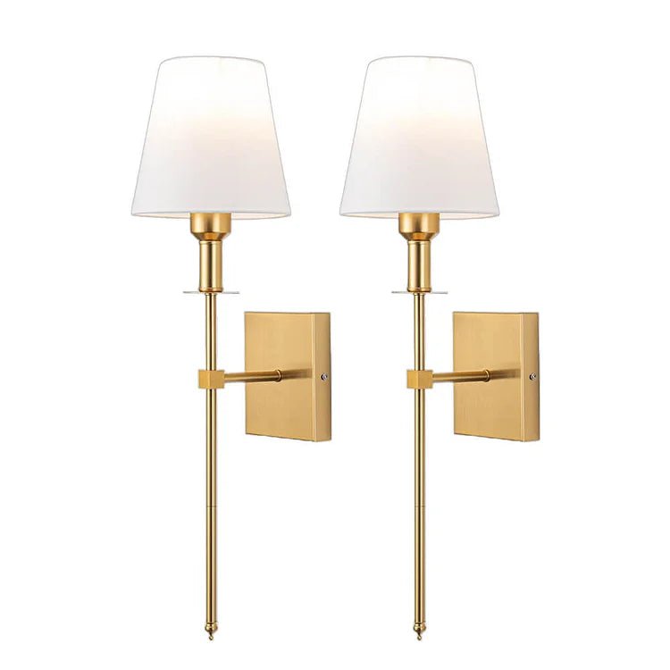 LED Wandleuchte Wiederaufladbar Kabellos Innen Modern 2er - Set Wohnzimmer - Wall lamp - Voldeva