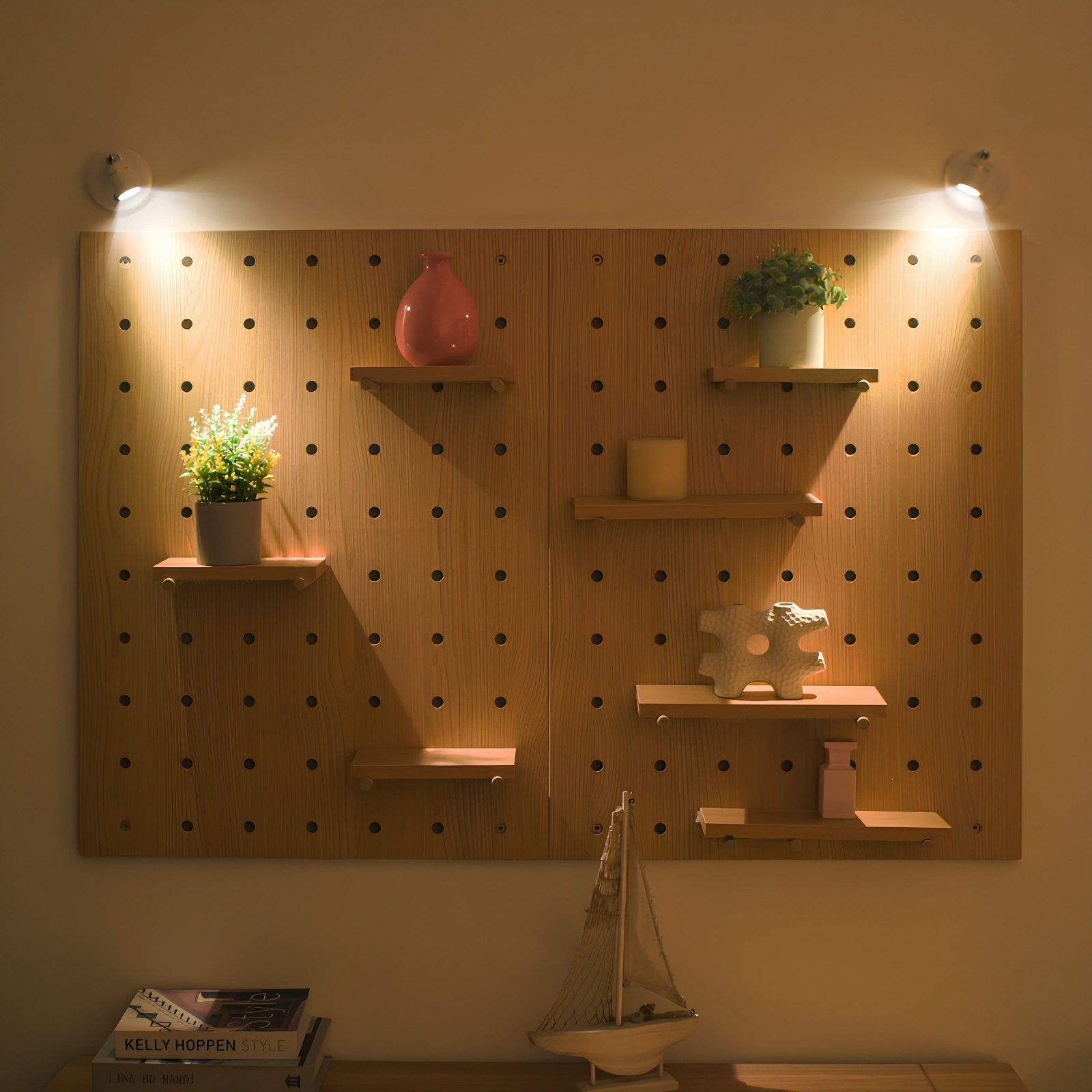LED - Wandstrahler mit verstellbarem Kopf - Wandleuchte - Ohne Fernbedienung - Voldeva