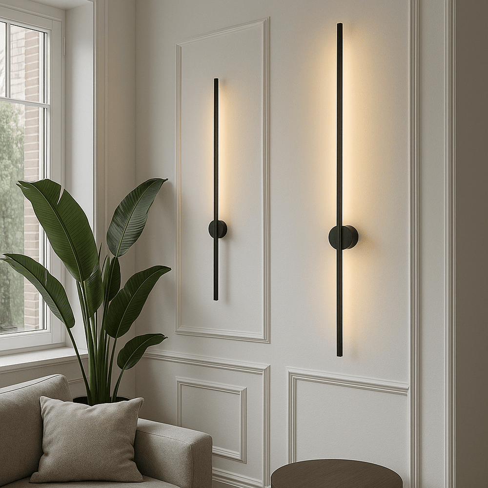 Lineare Wandlampe – Modernes minimalistisches LED - Design - Wandleuchten - Voldeva