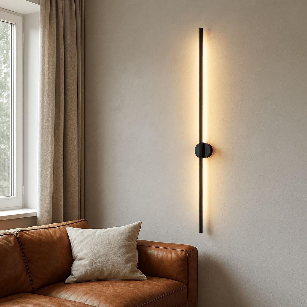 Lineare Wandlampe – Modernes minimalistisches LED - Design - Wandleuchten - Voldeva
