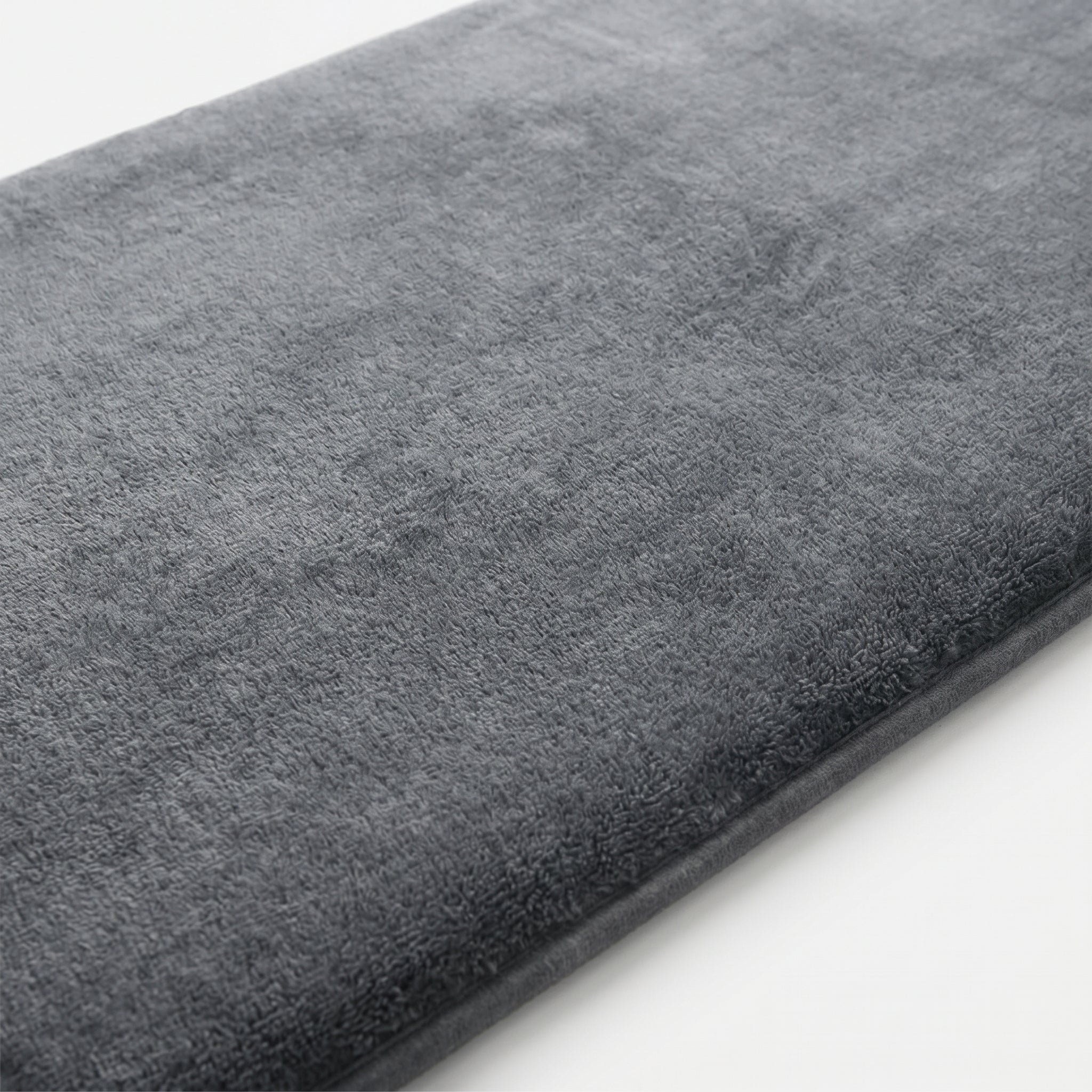 Luna - Badematte aus Bio - Baumwolle, saugfähig - Badematte - Schwarz - Voldeva