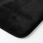 Luna - Badematte aus Bio - Baumwolle, saugfähig - Badematte - Schwarz - Voldeva