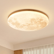 Maan - Deckenlampe – Modernes dimmbares LED - Design - Deckenleuchten - Gelb - Voldeva