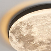 Maan - Deckenlampe – Modernes dimmbares LED - Design - Deckenleuchten - Gelb - Voldeva