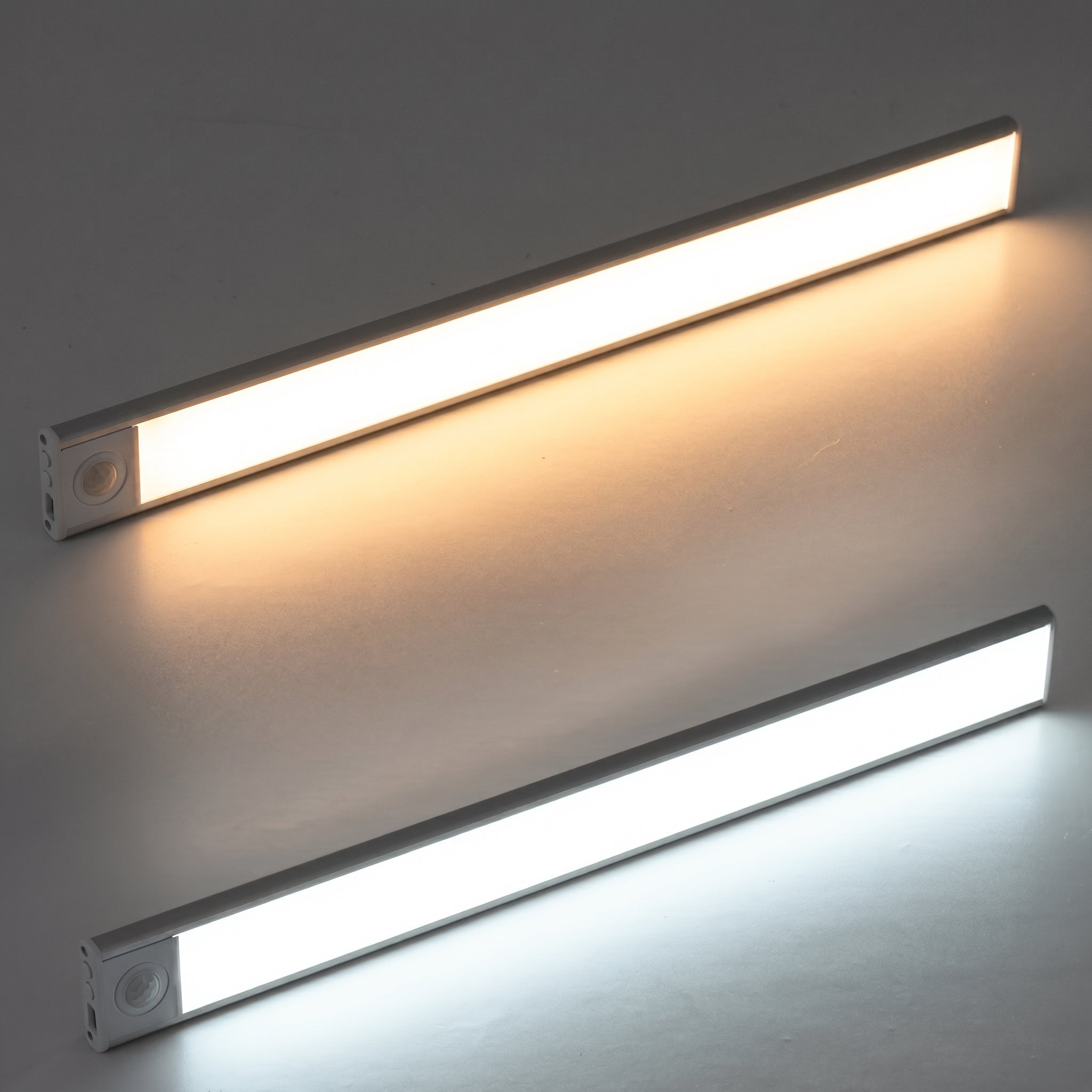 Magnetischer kabelloser LED - Lichtbalken mit Bewegungssensor - Magnetische Lichtleiste - Schwarz - Voldeva