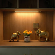 Magnetischer kabelloser LED - Lichtbalken mit Bewegungssensor - Magnetische Lichtleiste - Schwarz - Voldeva
