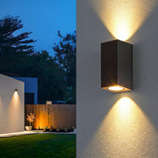 Minimalistische LED - Wandleuchte für Außenbereich - Wandleuchte - Auf&Ab - Voldeva