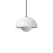 Minimalistische Pendelleuchte Halbkugel - Form - Pendelleuchte - Weiß - Voldeva