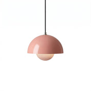 Minimalistische Pendelleuchte Halbkugel - Form - Pendelleuchte - Rosa - Voldeva