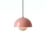 Minimalistische Pendelleuchte Halbkugel-Form